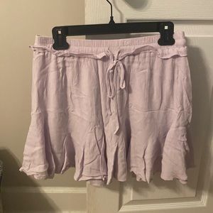Flowy Lavender Skort
